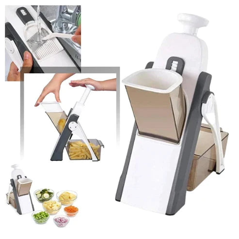 5 in 1 Vegetable Slicer Food Chopper, Vegetable Cutter, Quick Fruit Dicer high quality