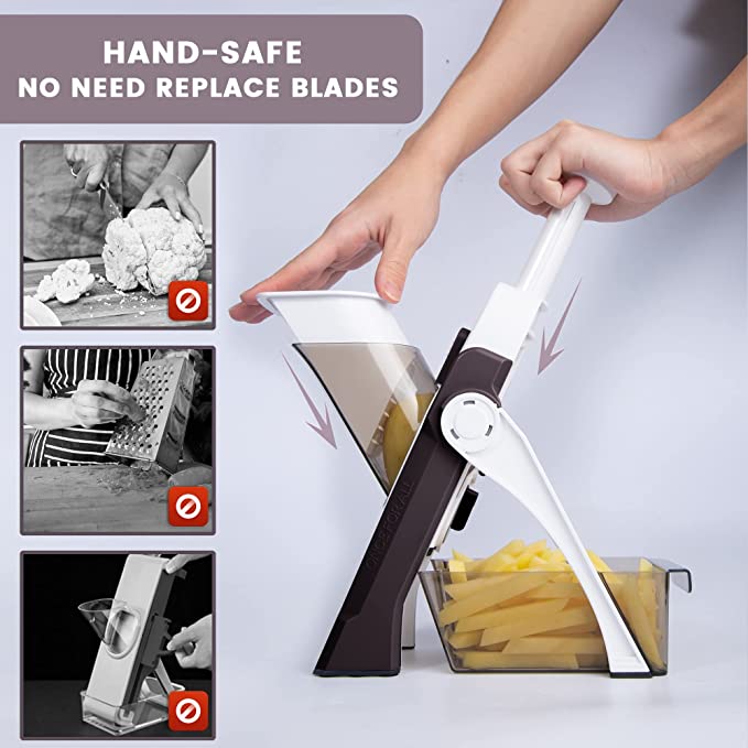 5 in 1 Vegetable Slicer Food Chopper, Vegetable Cutter, Quick Fruit Dicer high quality