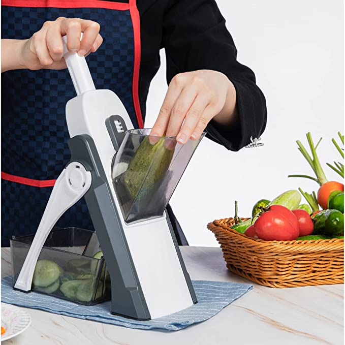 5 in 1 Vegetable Slicer Food Chopper, Vegetable Cutter, Quick Fruit Dicer high quality