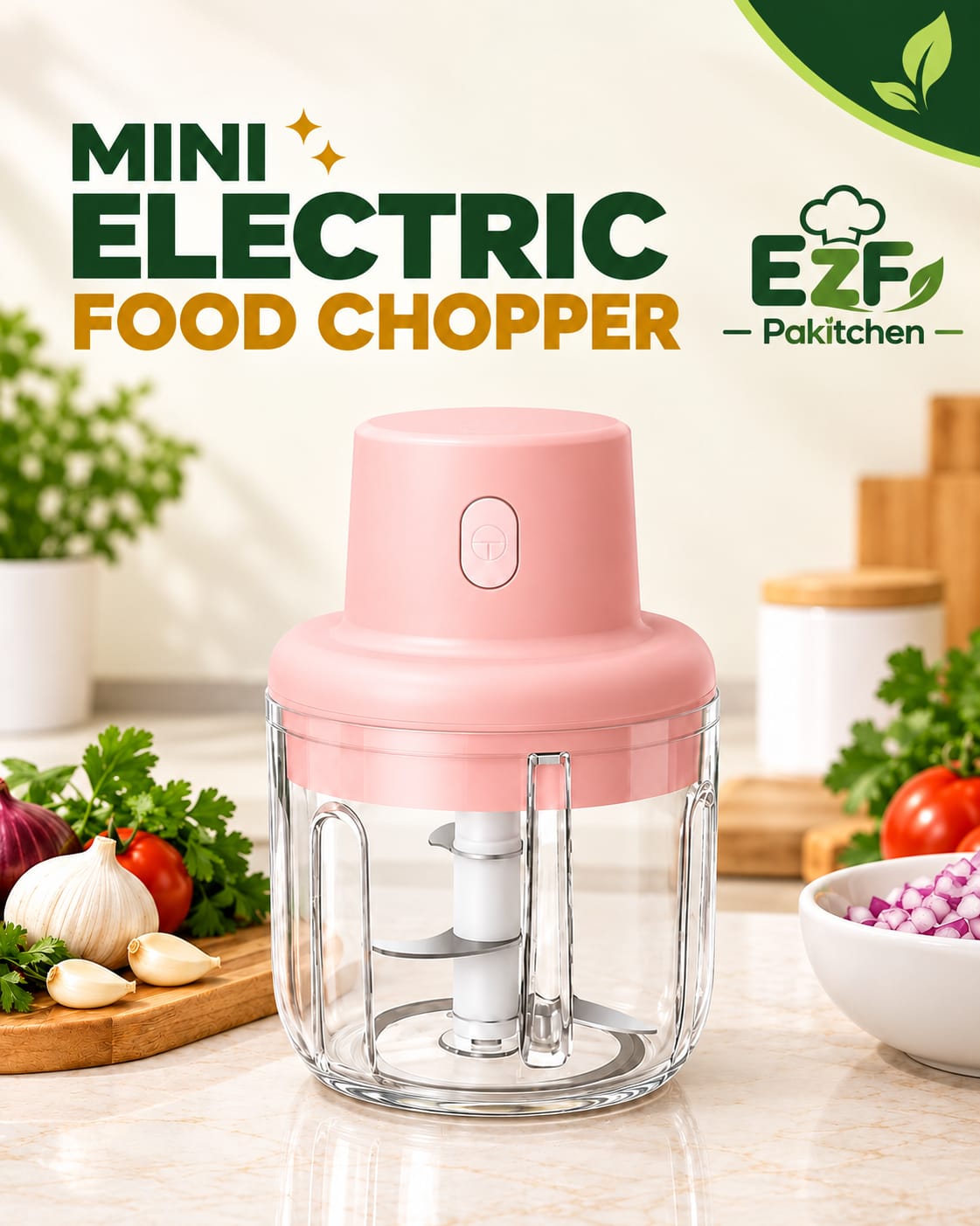 Mini Electric Food Chopper