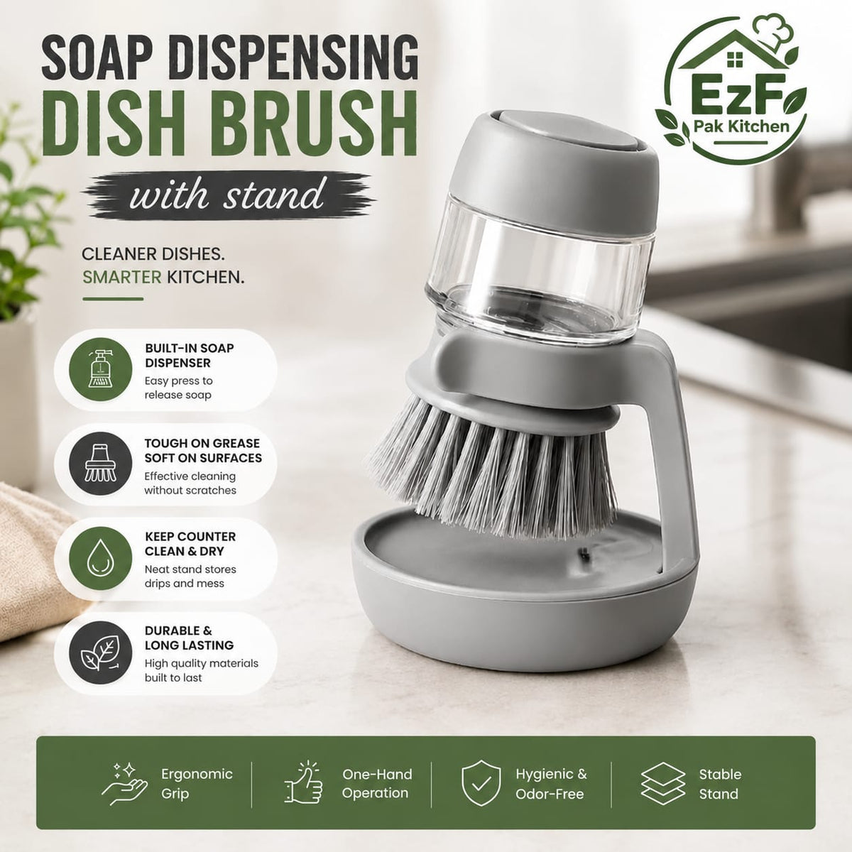 Scrub Dish Washer | Esay Dish Cleaner